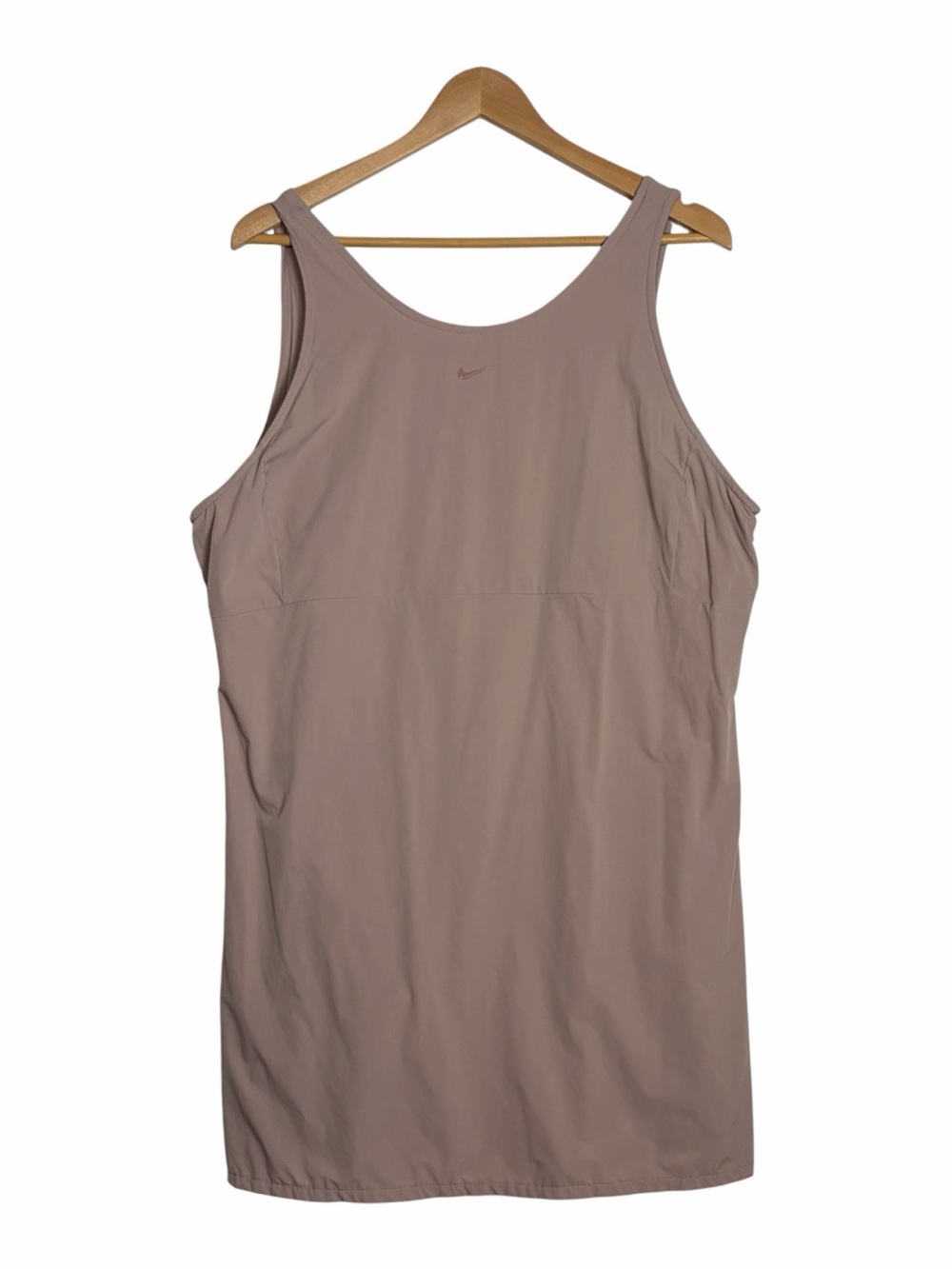 Nike Bliss Training Dress With Shorts Women XXL Mauve Athletic Tennis Pickleball